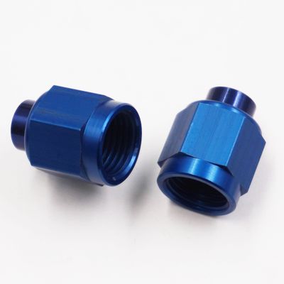 -6AN Tube Nut &amp; Tube Sleeve Kit (Aluminum) - 100-06ALUM