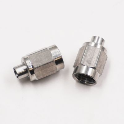 -4AN Tube Nut &amp; Tube Sleeve Kit (Stainless) - 100-04STAIN