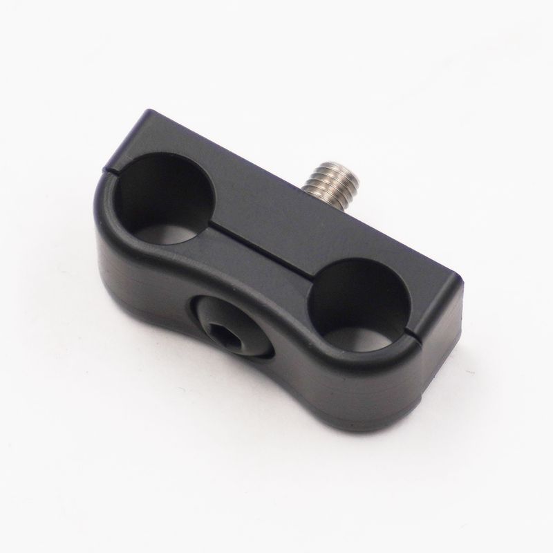 Pure Stealth Billet Aluminum Non-Floating Line Clamp - .375&quot; x .375&quot; - X8201