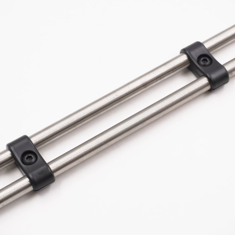 Pure Stealth Billet Aluminum Floating Line Clamp - .375&quot; x .375&quot; - X8301