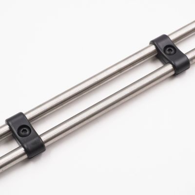 Pure Stealth Billet Aluminum Floating Line Clamp - .375&quot; x .375&quot; - X8301