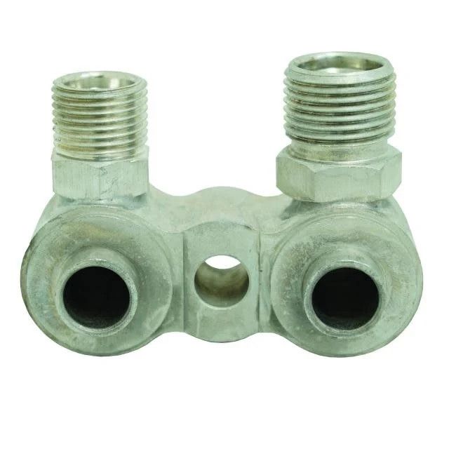 GM Vertical Compressor Rear Adapter Block - 045024