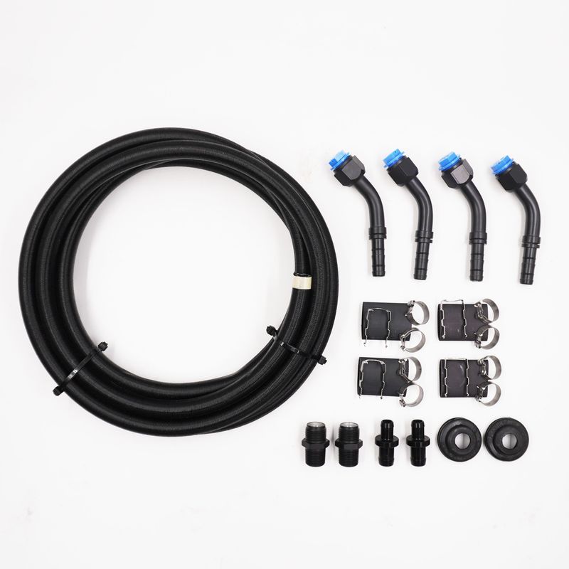 Pure Stealth E-Z Clip SureFit Heater Hose Kit - 1/2 NPT Adapters - XX41400-12-SUREFIT