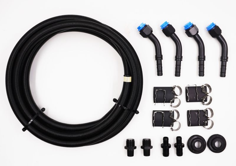Pure Stealth E-Z Clip SureFit Heater Hose Kit - 3/8 NPT Adapters - XX41400-38-SUREFIT