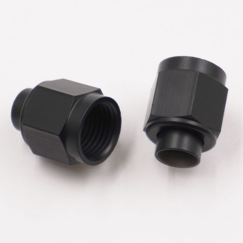 Pure Stealth -6AN Tube Nut &amp; Tube Sleeve Kit (Aluminum) - X100-06ALUM