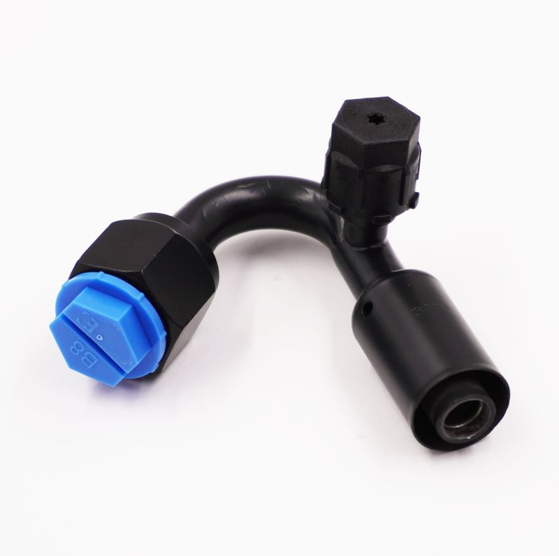Pure Stealth Reduced Barrier Beadlock Fitting with Service Port - 135 Degree