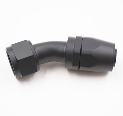 Pure Stealth -16 AN x 30° Radiator Hose End -  X-16AN30-HE