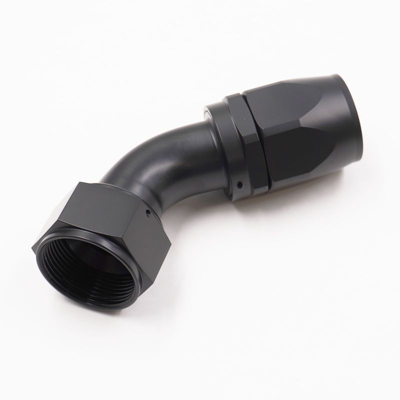 Pure Stealth -20 AN x 60° Radiator Hose End -  X-20AN60-HE