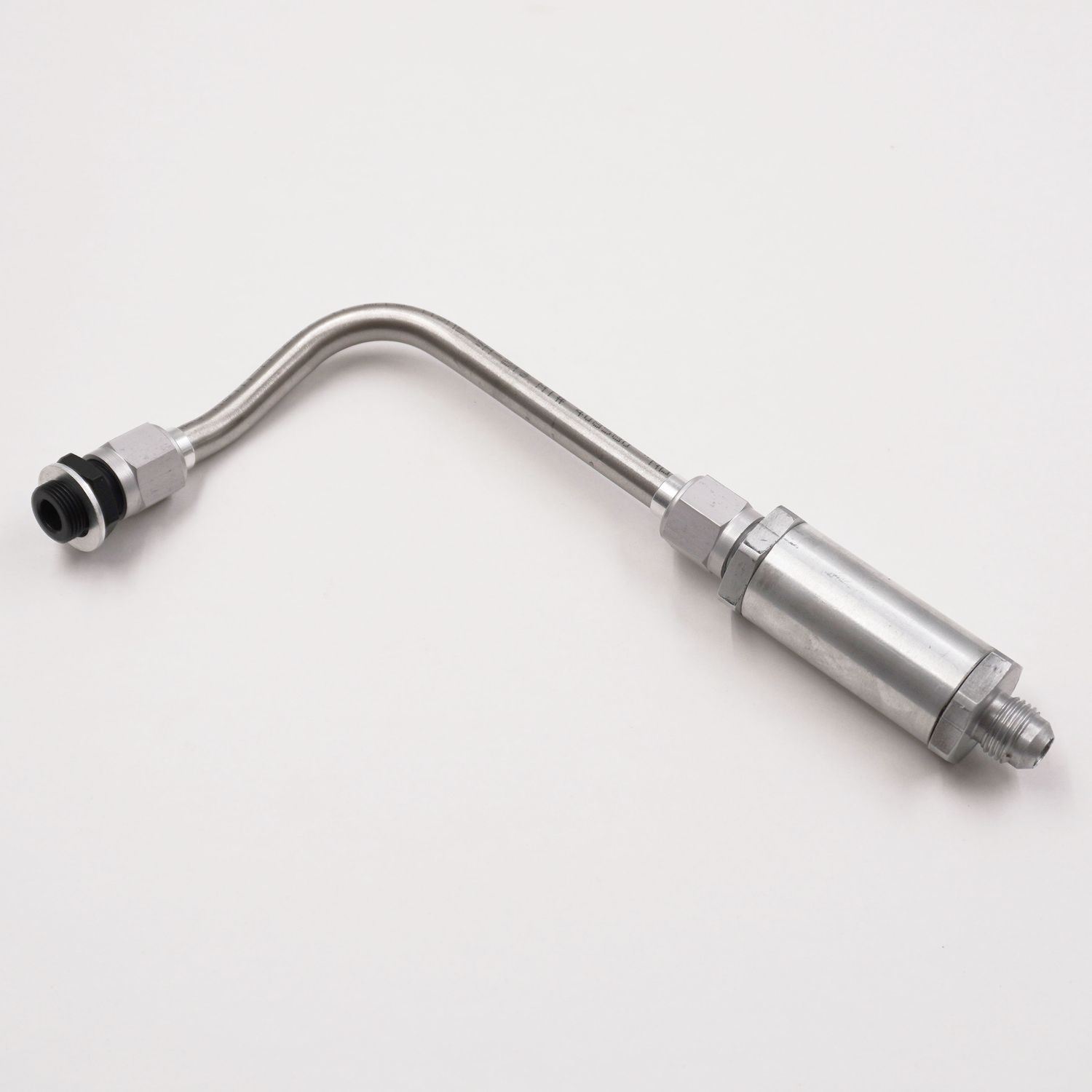 Carburetor Fuel Line Kit: 625 Street Demon Carburetor (Single Feed) Stainless Flared Tubing w/ Aluminum Fuel Filter to -6AN - 5500