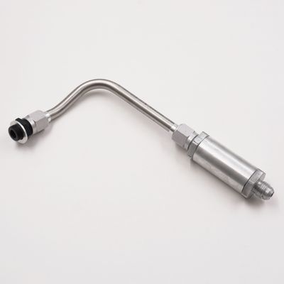Carburetor Fuel Line Kit: 625 Street Demon Carburetor (Single Feed) Stainless Flared Tubing w/ Aluminum Fuel Filter to -6AN - 5500
