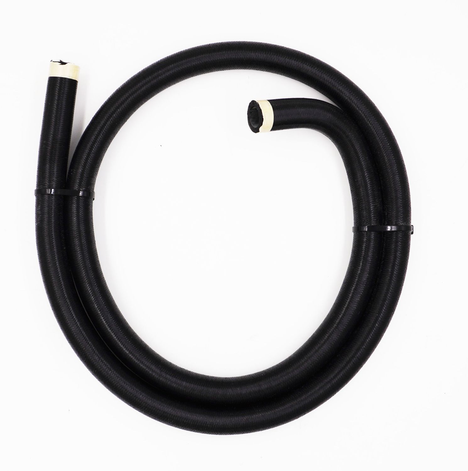 Pure Stealth Molded 5/8&quot; to 5/8&quot; Heater Hose - 60&quot; Long - 90° (4&quot;) - X099003, Color: Stealth Black