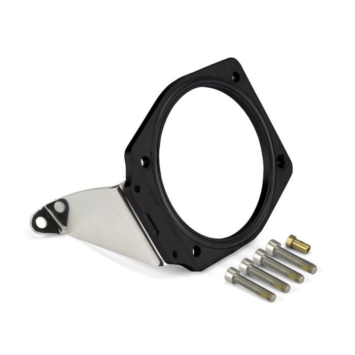 Pure Stealth Mounting Bracket Kit (Holley Sniper Single  92 MM) - Stainless - XXTCB-40HS092