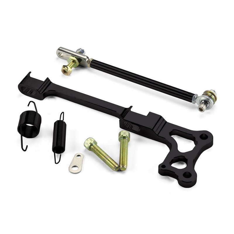 Pure Stealth Mounting Bracket Kit (Edelbrock 4-Barrel Carb - Bracket, Springs, &amp; Progressive Linkage) - XXTCB-40DQ1