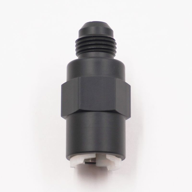 Pure Stealth EFI Push On Fuel Line Adapter Fitting : 3/8 Female Push Connect x -6 AN Male (One Fitting) - X5820