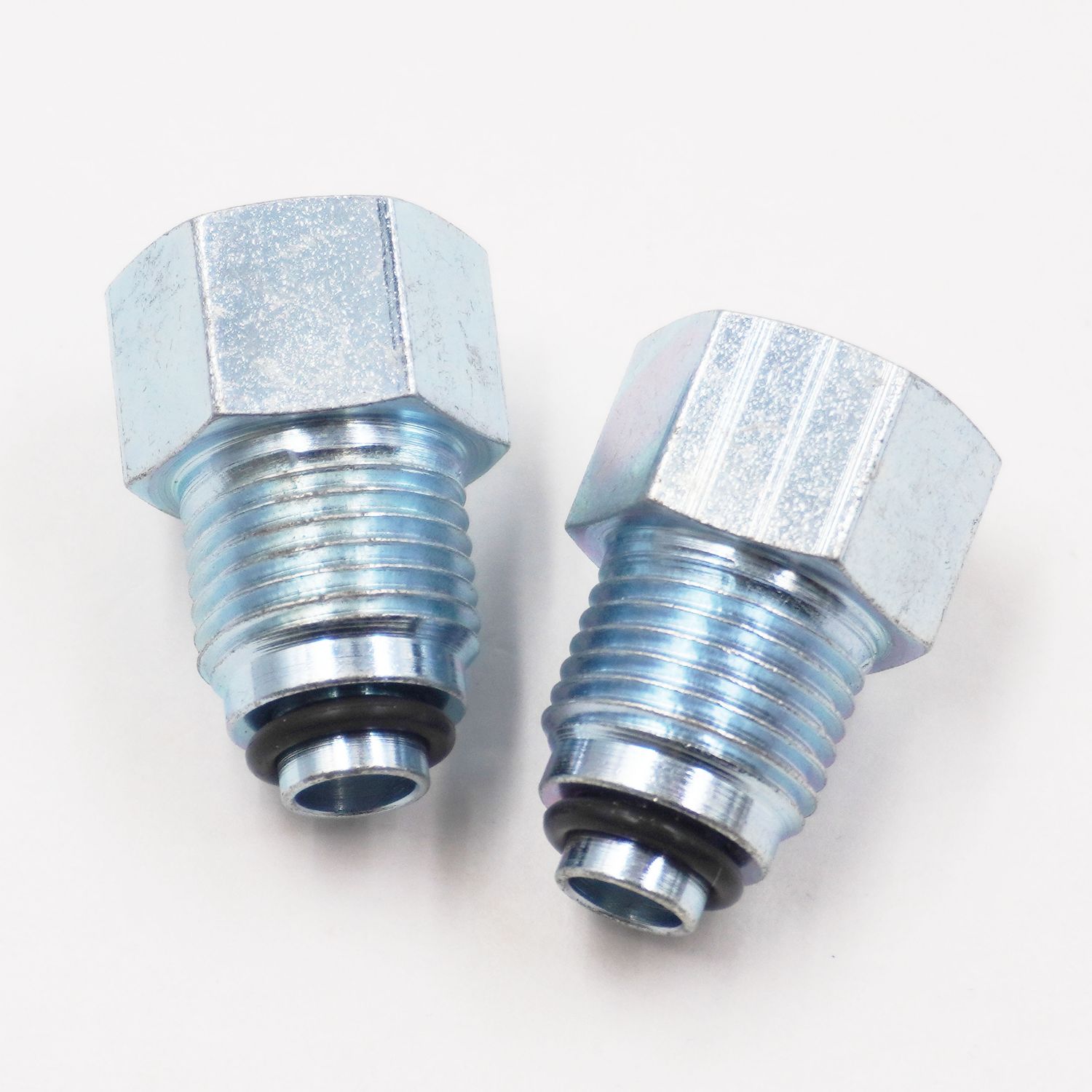 GM Fuel Inection Fuel Filter Adapter Fitting Kit:  (Fits G3727 Filter) 16MM-1.5 O-ring x 5/8-18 Female Inverted Flare for 3/8&quot; Steel Tubing (2 Steel AdapterFittings) - 5105