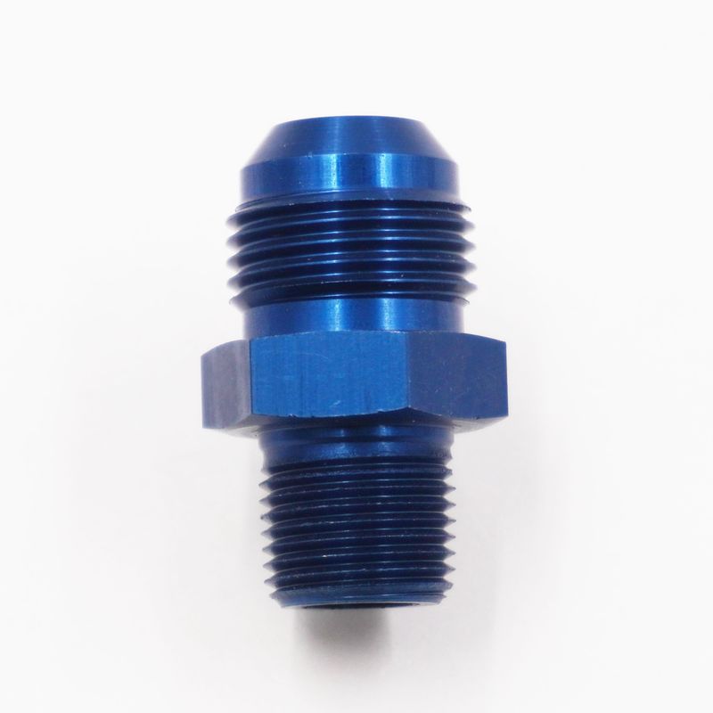 Adapter Straight: -10 AN x 3/8 NPT (Aluminum) - 816-10-06D