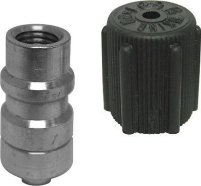 Weld-In Steel Service Port Fitting - High Side - #6 or #8 - 34906-VUG