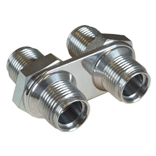 Streamline 2-Way Inline Bulkhead #10 - 382000-MBA