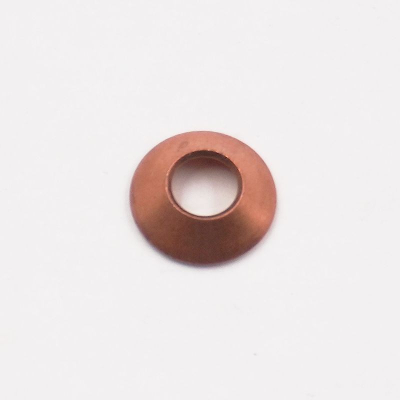Inverted Seat Gasket:  Fits 5/16 Female Inverted Flare (Copper) - FLSVINV-05