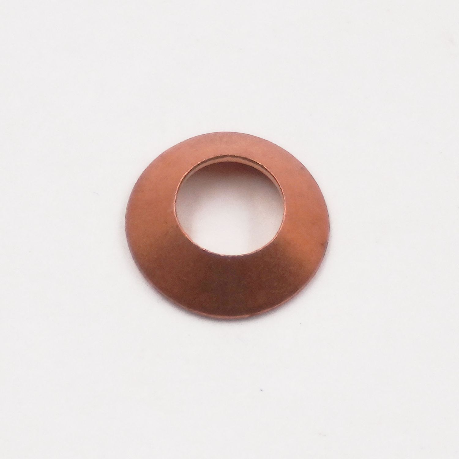 Inverted Seat Gasket:  Fits 3/8 female inverted flare (copper)
