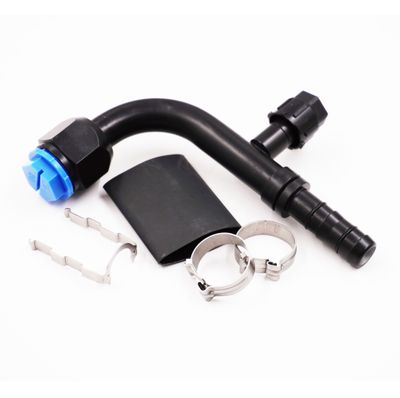 Pure Stealth E-Z Clip Fitting with Service Port - 90 Degree
