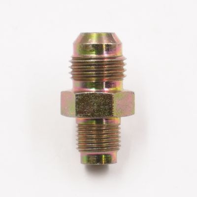 Fuel Line Adapter Fitting: 7/16-24 Male Inverted Flare X -6 AN  (Steel) - 5830