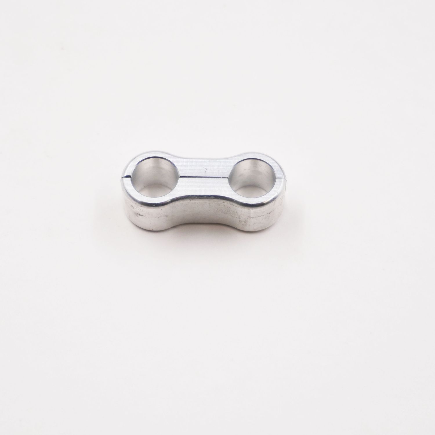 Billet Aluminum Floating Double Line Clamp - .430&quot; x .430&quot; - 8303
