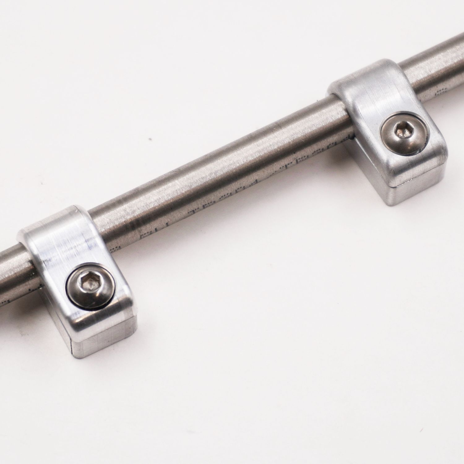 Billet Aluminum Non-Floating  Single Line Clamp - .375&quot; - 8102