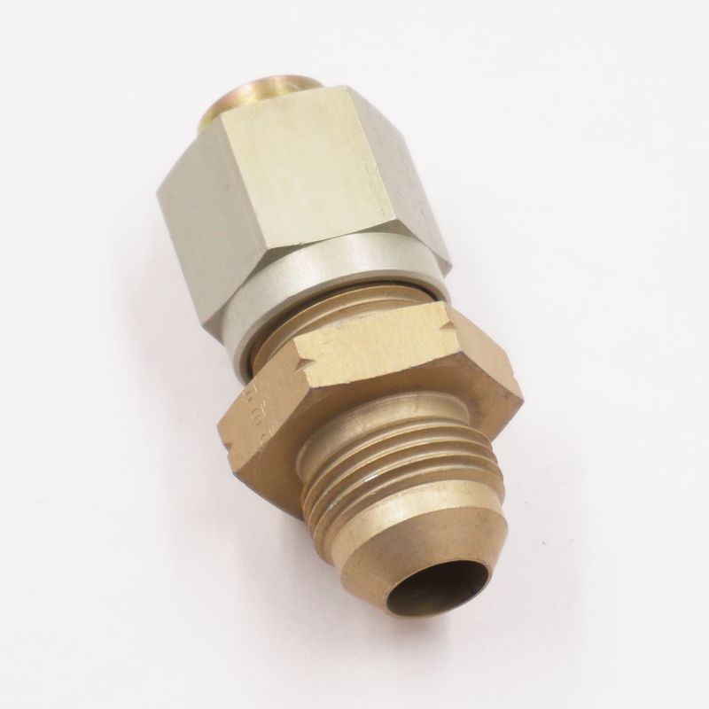 Steel Compression Lock:  1/2&quot; Tube To -8 AN Male - 5690