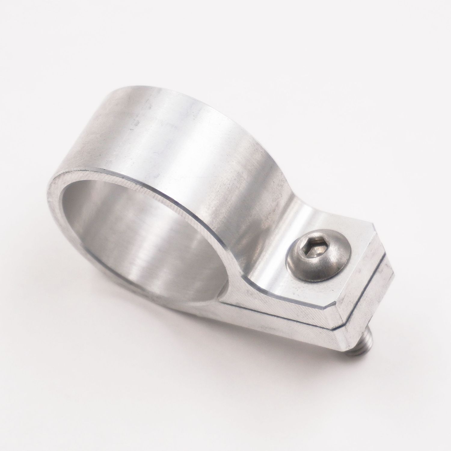1 1/4&quot; Billet Aluminum Fuel Filter Bracket: Fits Filter #5025 - 5027
