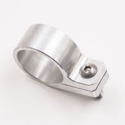 1 1/4&quot; Billet Aluminum Fuel Filter Bracket: Fits Filter #5025 - 5027