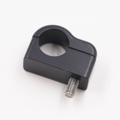 Pure Stealth Billet Aluminum Non-Floating Single Line Clamp - .540&quot; -X8103