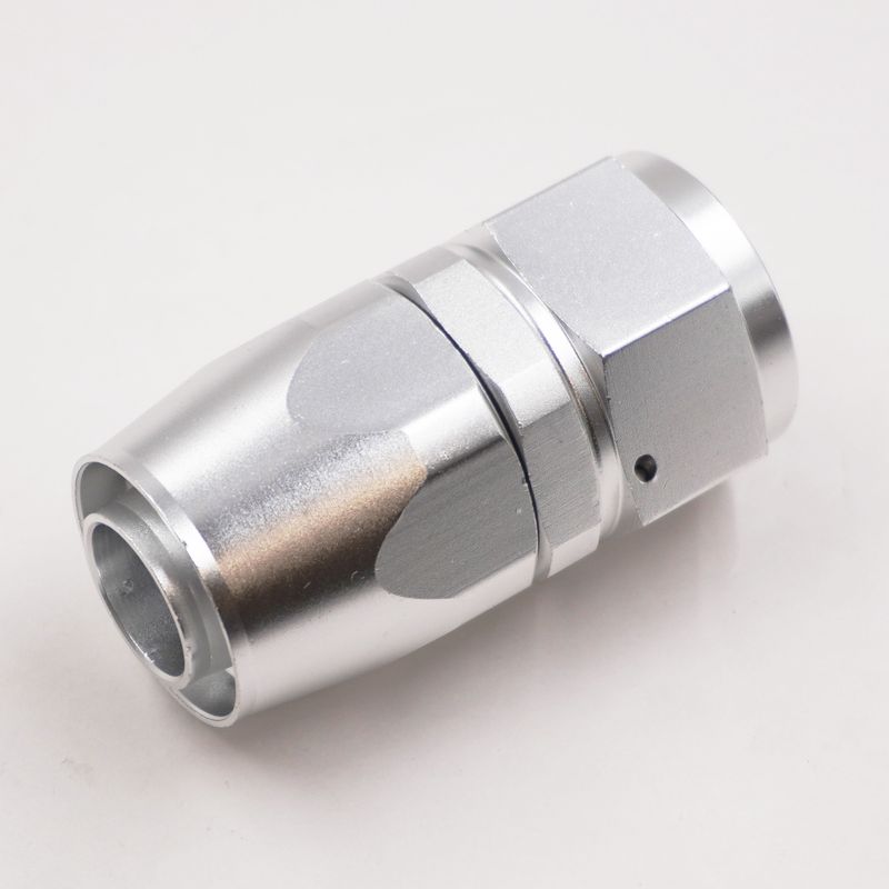 -16 AN Straight Radiator Hose End - Polished -  16ANST-HE