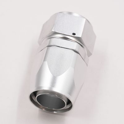 -20 AN Straight Radiator Hose End - Polished -  20ANST-HE