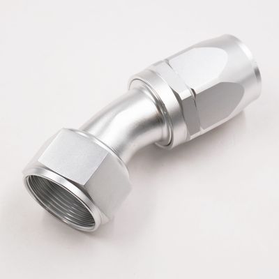 -20 AN 30° Radiator Hose End - Polished - 20AN30-HE