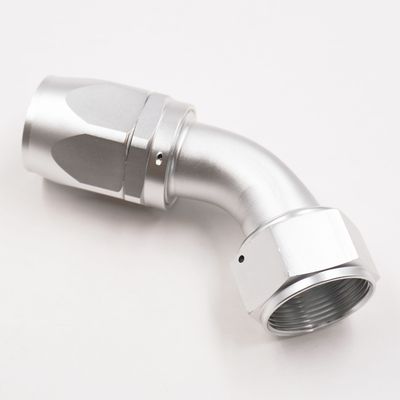 -20 AN 60° Radiator Hose End - Polished - 20AN60-HE