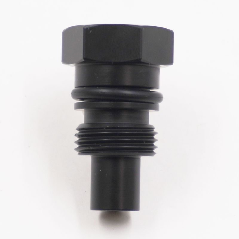 Pure Stealth Power Steering Flow Control Valve: 7/8&quot; Hex Low Flow Valve - Type II GM Pump - 2.1 GPM With 16MM -Ring Female Outlet - X11757