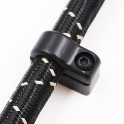 Pure Stealth Billet Aluminum Non-Floating Single Line Clamp - .540&quot; -X8103
