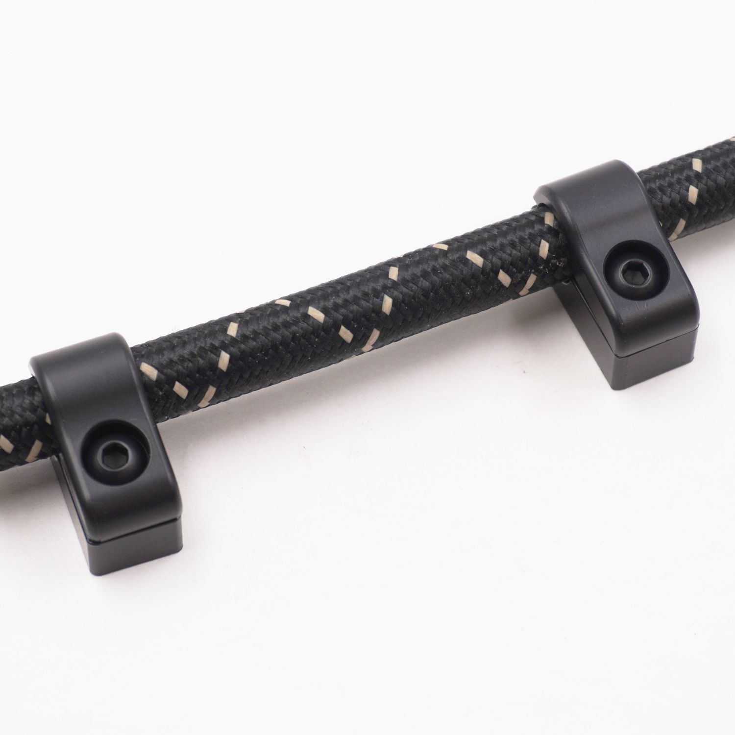 Pure Stealth Billet Aluminum Non-Floating Single Line Clamp - .430&quot; - X8104