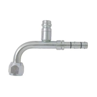 E-Z Clip - 90 Degree Hose End Fittings  w/ Service Port