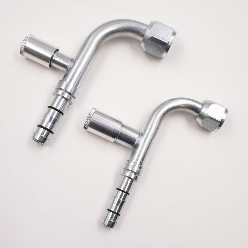 Polished E-Z Clip &amp; Proline Service Port Cap Kit - Metric - 15090