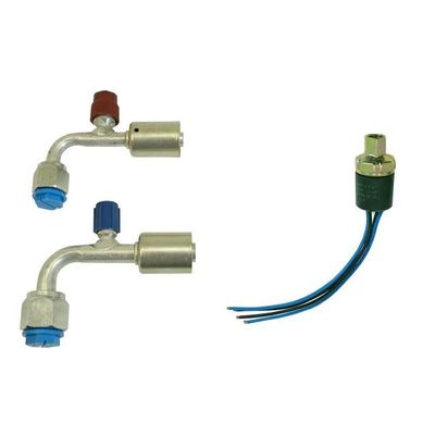 Female Trinary Safety Switch Kit With Reduced Barrier 90 Degree Compressor Fittings - 110072