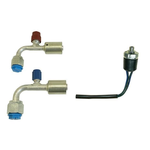 Male Trinary Safety Switch Kit With Reduced Barrier 90 Degree Compressor Fittings - 110071