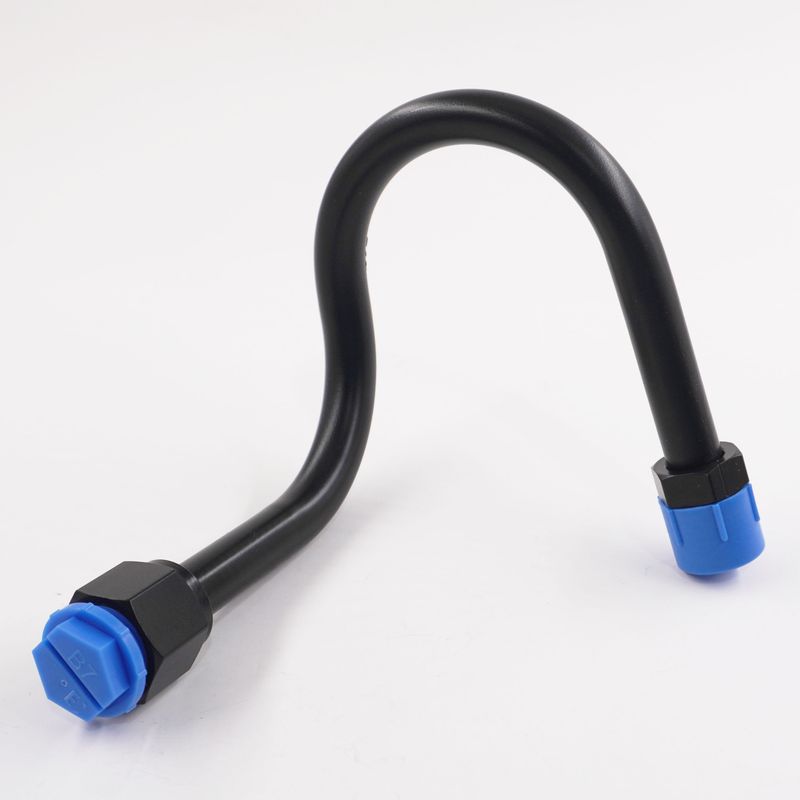 Pure Stealth Black #8 Male/Female Air Conditioning U-Bend-Em Hard Lines