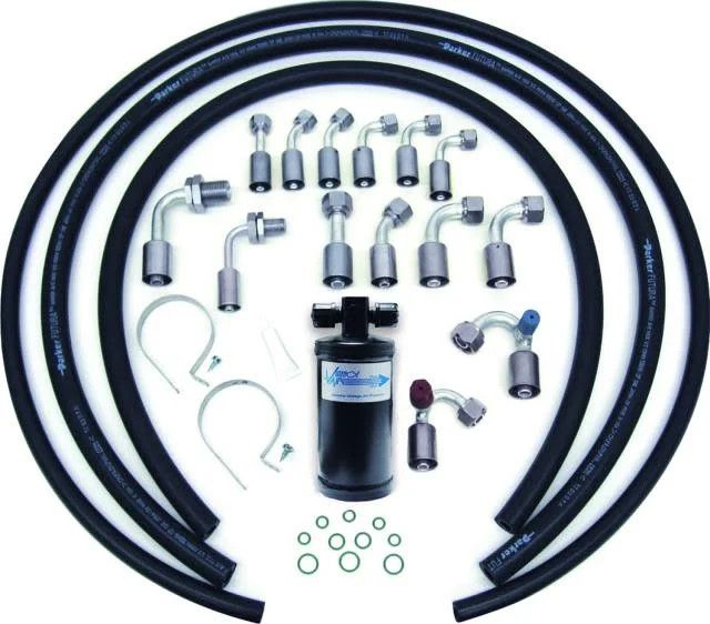 14 Fitting Reduced Barrier Beadlock Extended Length Hose Kit w/ Drier - 548000