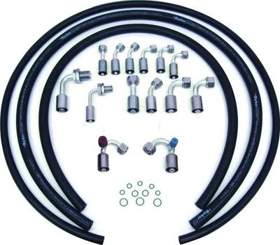 14 Fitting Reduced Barrier Beadlock Extended Length Hose Kit w/o Drier - 548001