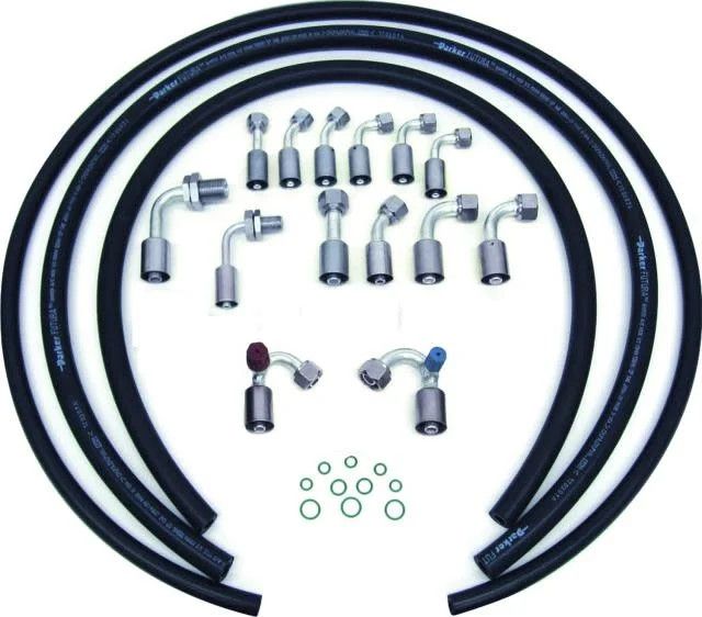 14 Fitting Reduced Barrier Beadlock Extended Length Hose Kit w/o Drier - 548001