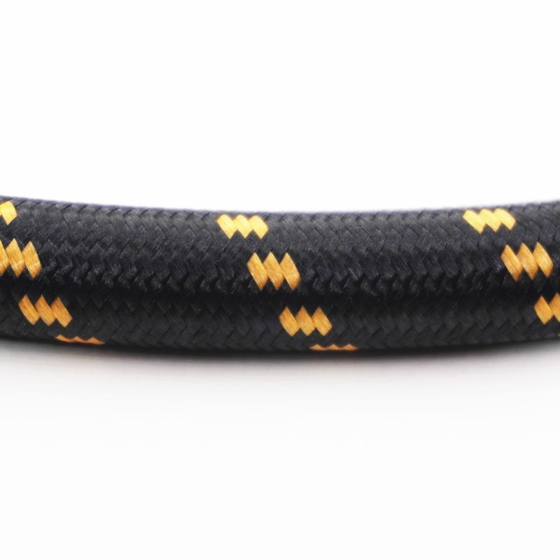 Nylon Braided Hose Sample - Triple Bronze - X318102