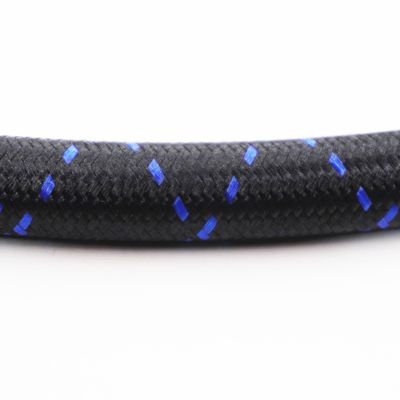 Nylon Braided Hose Sample - Double Blue - X318103