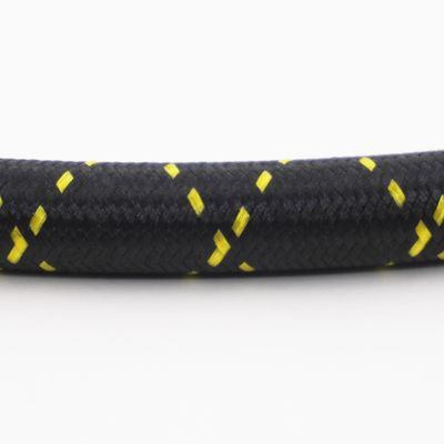 Nylon Braided Hose Sample - Double Yellow - X318105